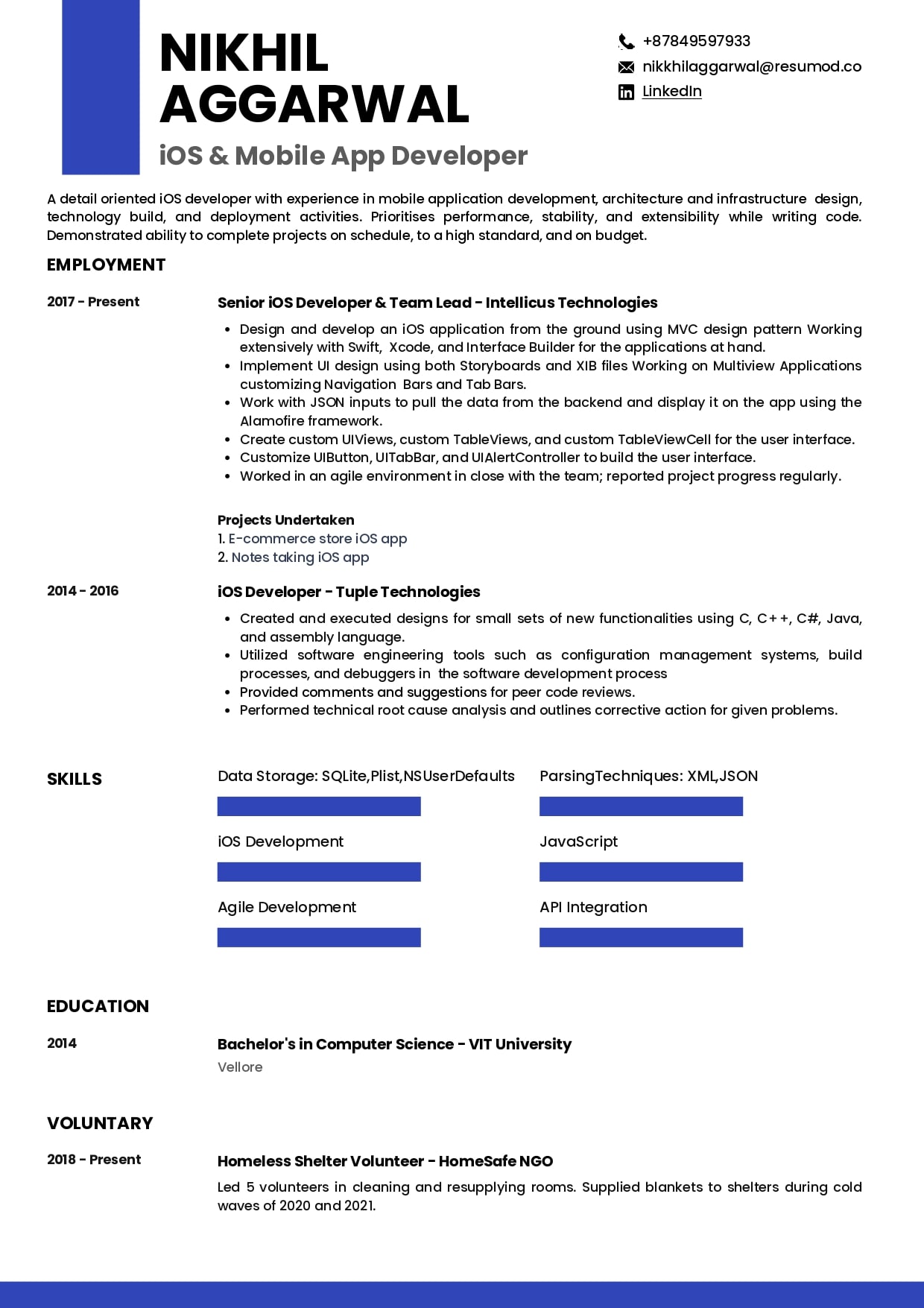 Resume 6